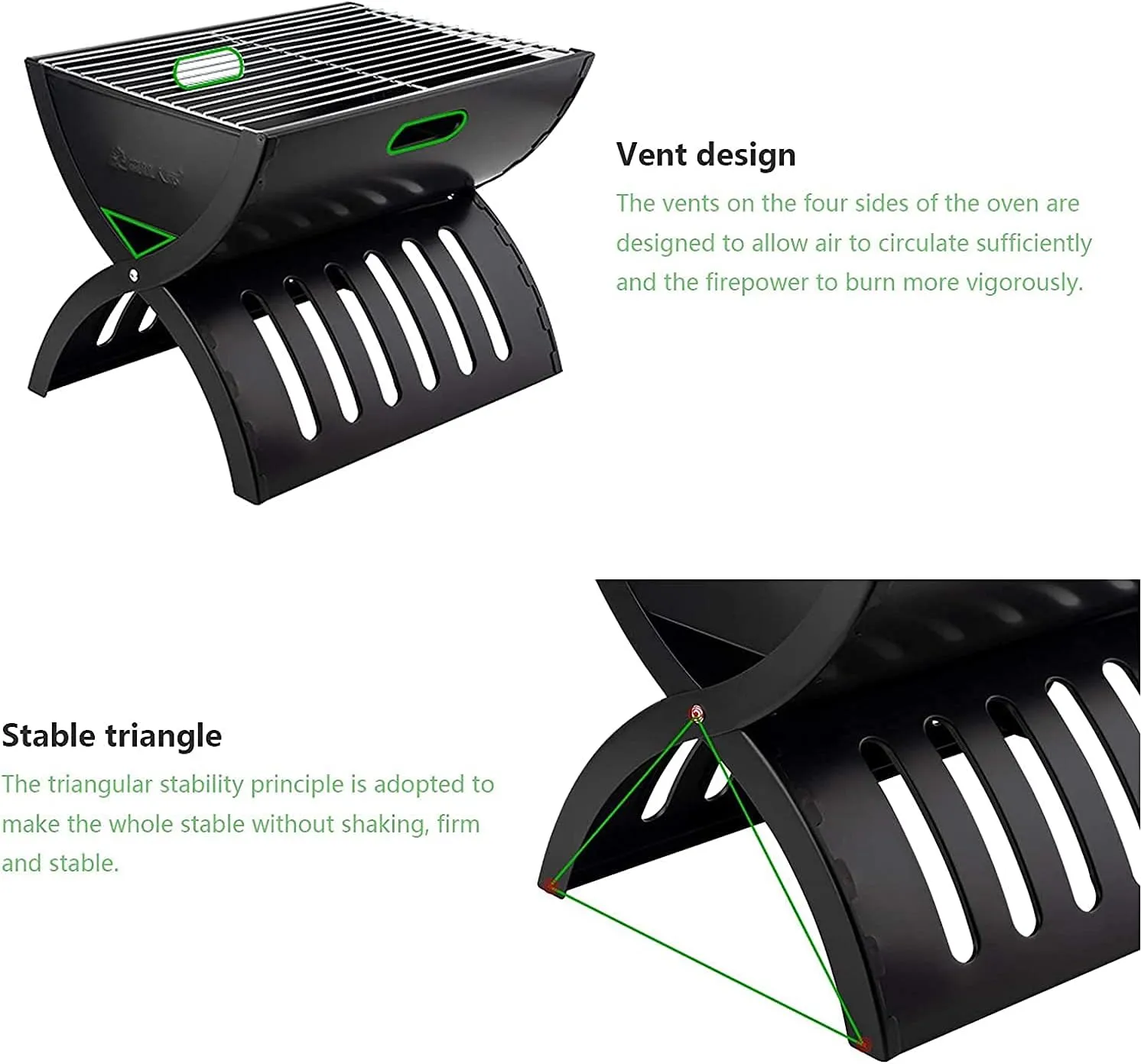Portable Folding BBQ Grill by Nextool