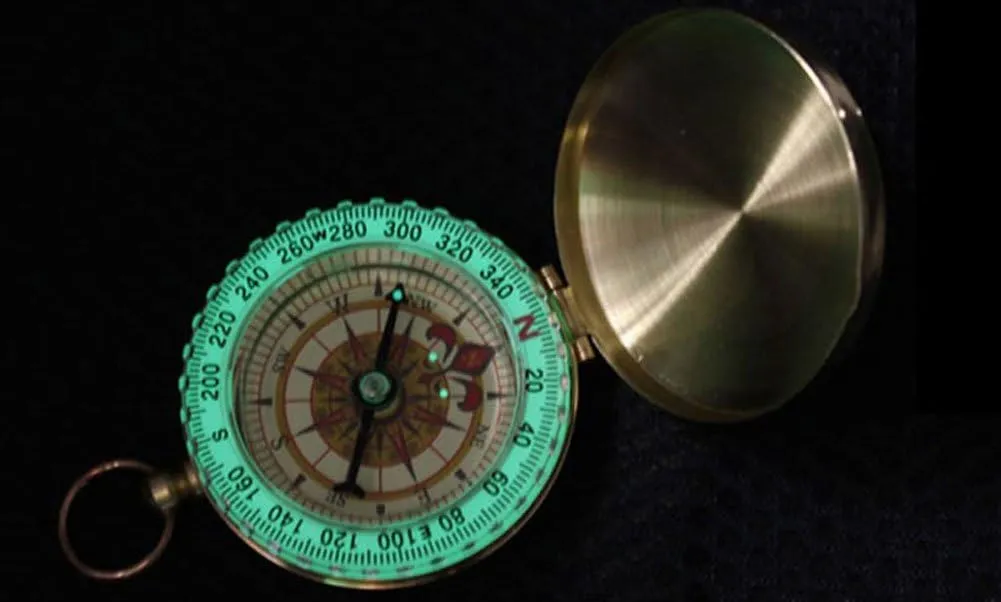Portable Pocket Flip-Open Compass