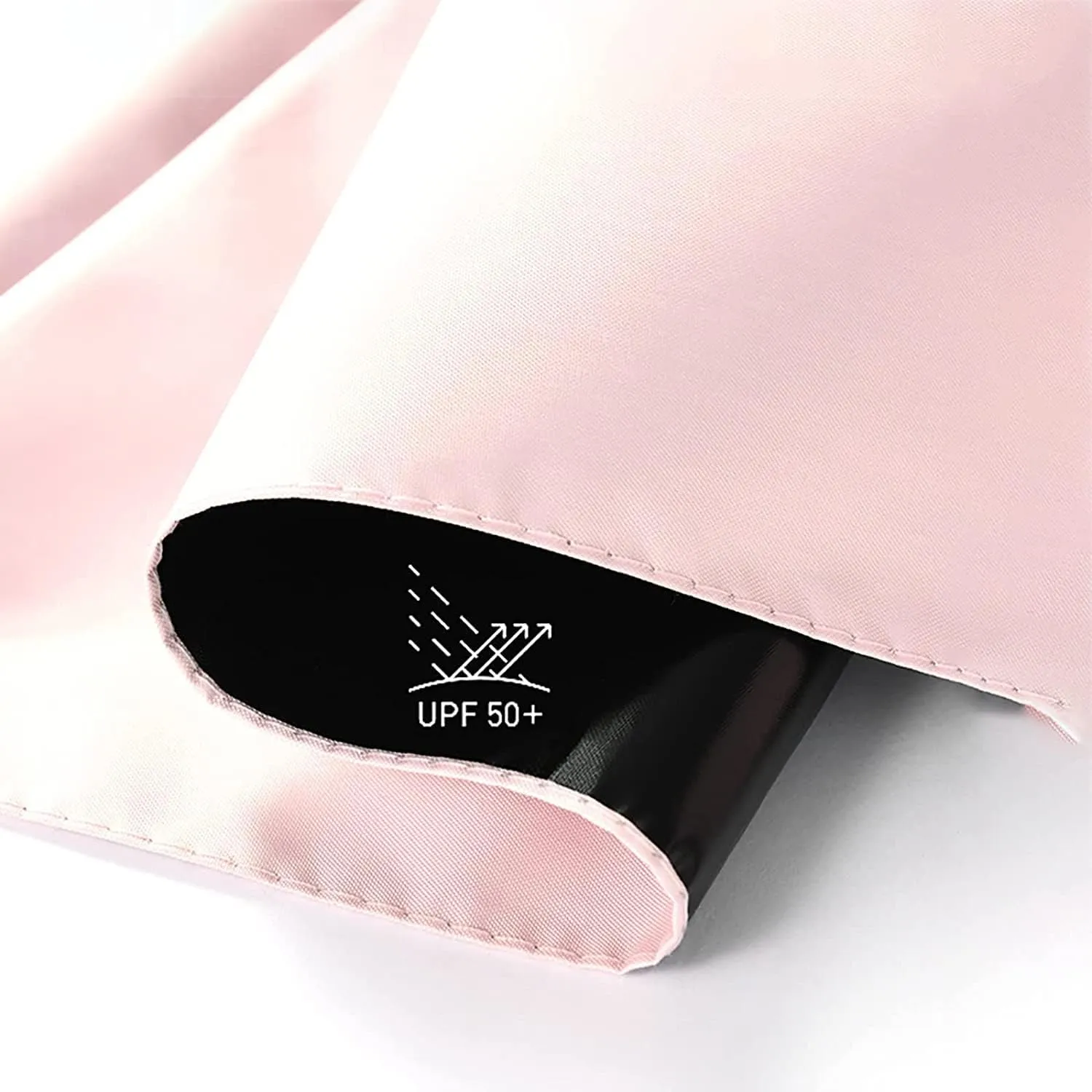 Portable Umbrella for Travel Foldable Umbrella Ultralight Pocket Umbrella UV Umbrella Parasol Waterproof Lightweight Portable Backpack Umbrella Umbrella Outdoor(Purple)