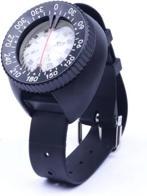 Portable Underwater Diving Compass, Multifunction Waterproof Compass with Luminous Design, for Underwater Navigation and Other Outdoor Activities Durable