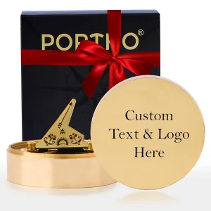 PORTHO Custom Engraved Compass with Wooden box, Inspirational graduation gifts, confirmation, first communication, Christmas, navigation (Custom)