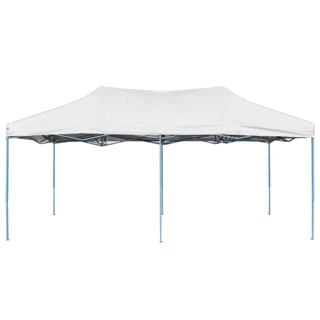 Professional Folding Party Tent 9.8'x19.7' Steel White