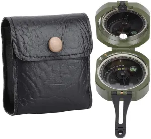 Professional Geological Compass with High Accuracy for Outdoor Use, Waterproof Fluorescent Compass