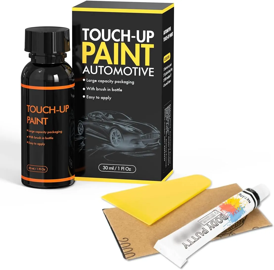 PSE/SSE Silver Zynith Touch Up Paint for Jeep, DIY Car Paint Scratch Repair Kit, Automotive Paint, Quick & Easy Fix Scratch Repair for Grand Cherokee/Grand Wagoneer/Wrangler/Compass/Wagoneer
