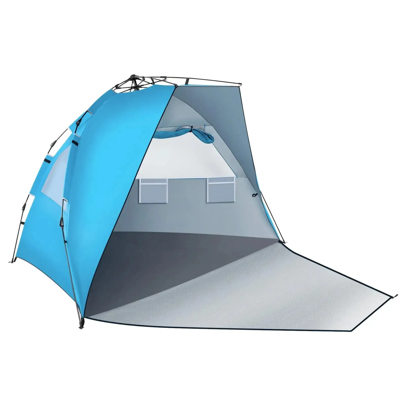 Quick-Open Beach Tent With Easy Setup