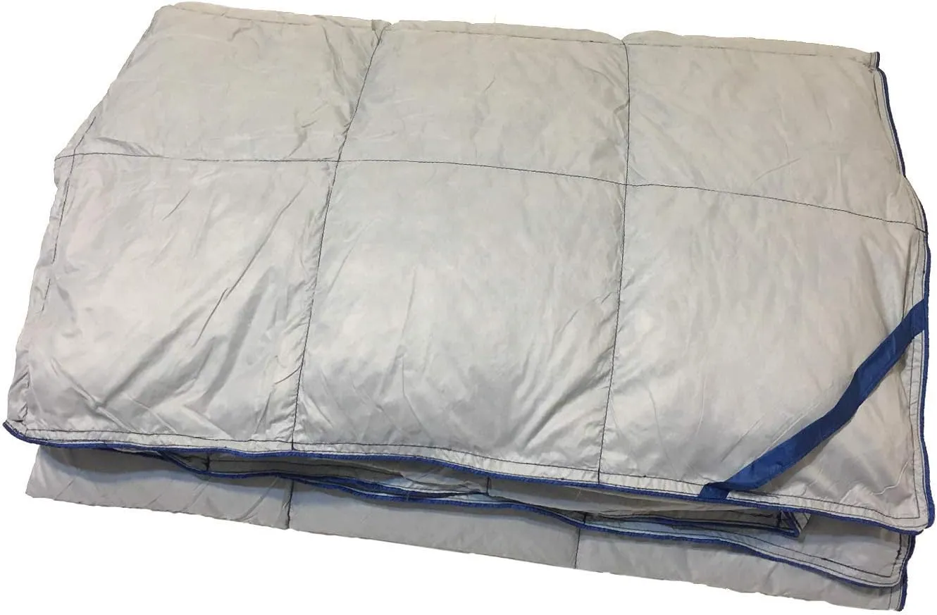 "Maroon Bells Water Resistant Camping Blanket, 600 Fill Power Duck Down, 54" x 80", Camping, Hiking