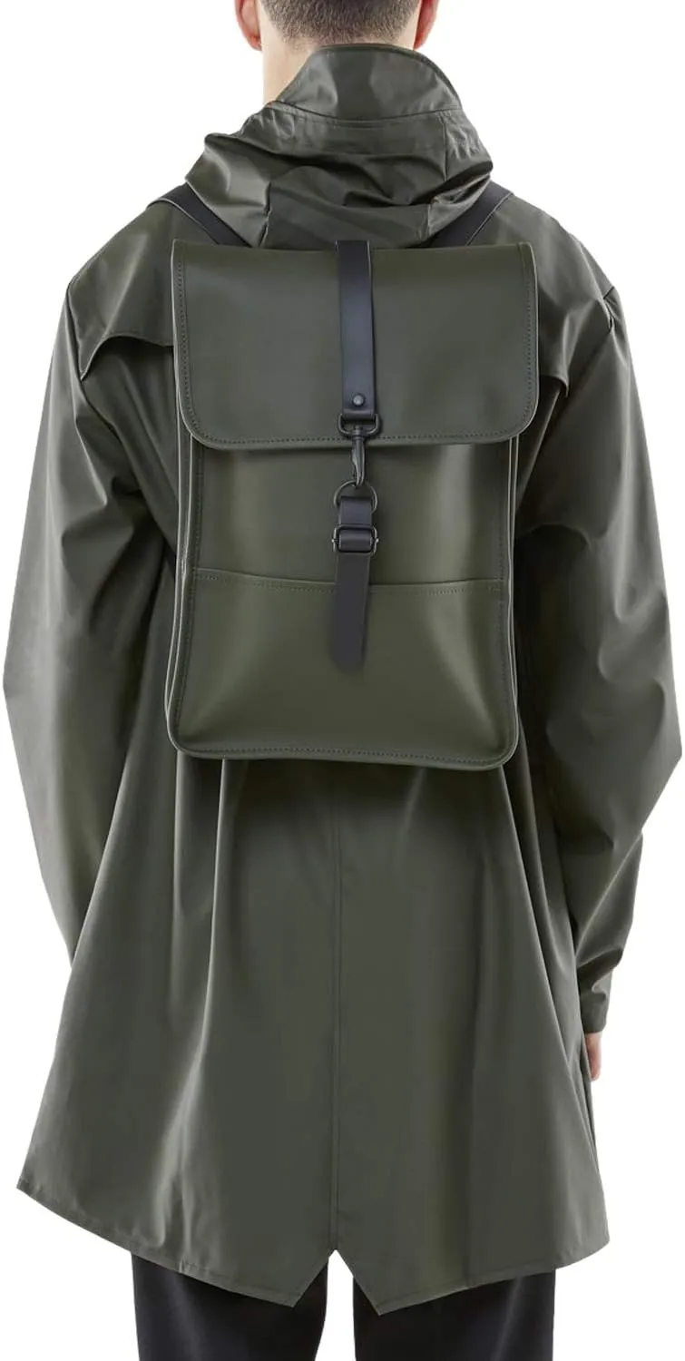 RAINS Men's Backpack, Green, One Size