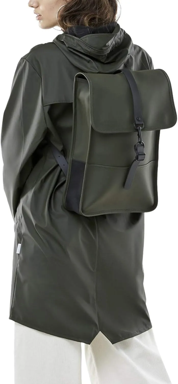 RAINS Men's Backpack, Green, One Size