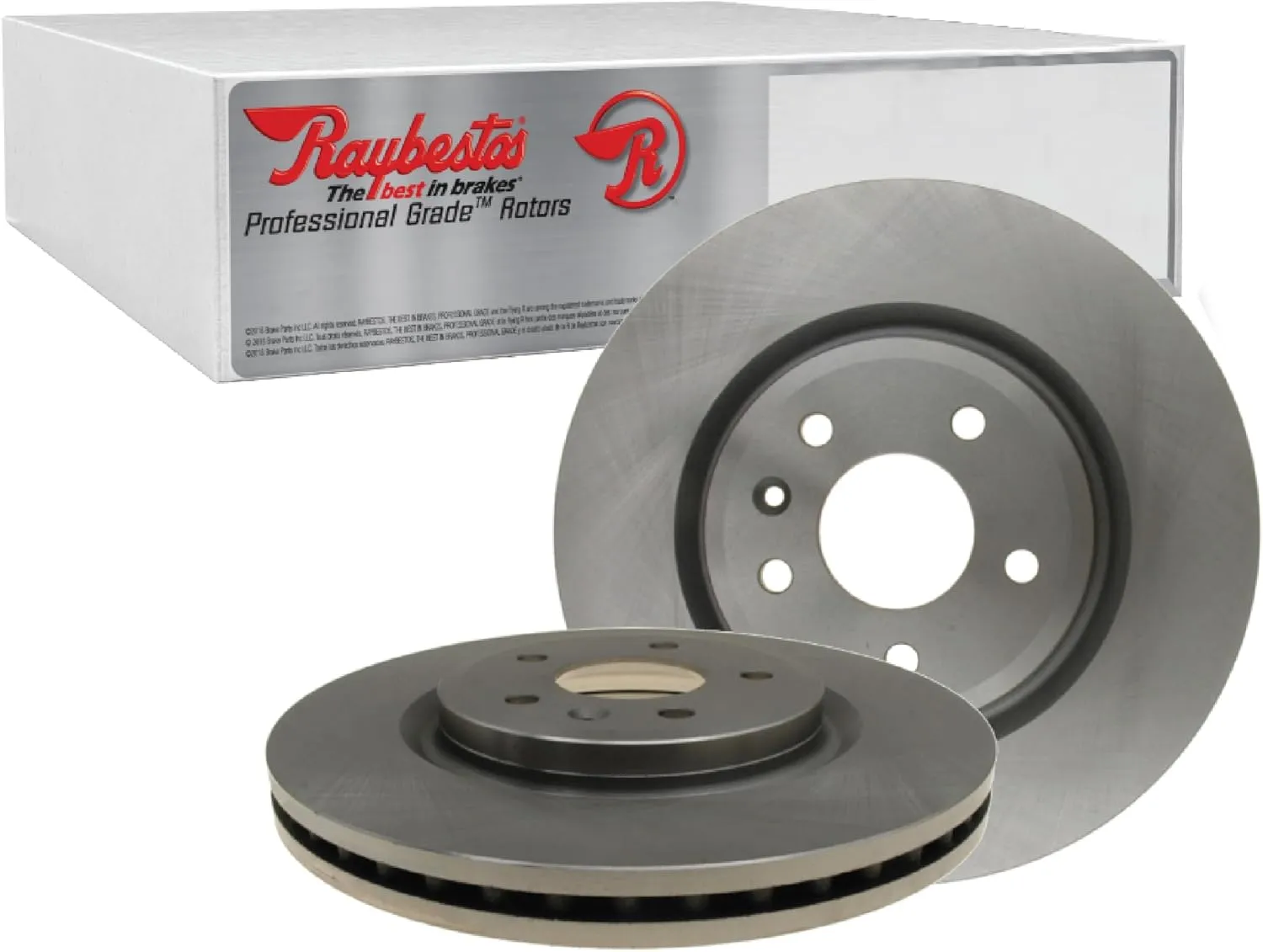 Raybestos R-Line Automotive Replacement Front Disc Brake Rotor for Select Chrysler, Jeep, Dodge, Mitsubishi (780459R)