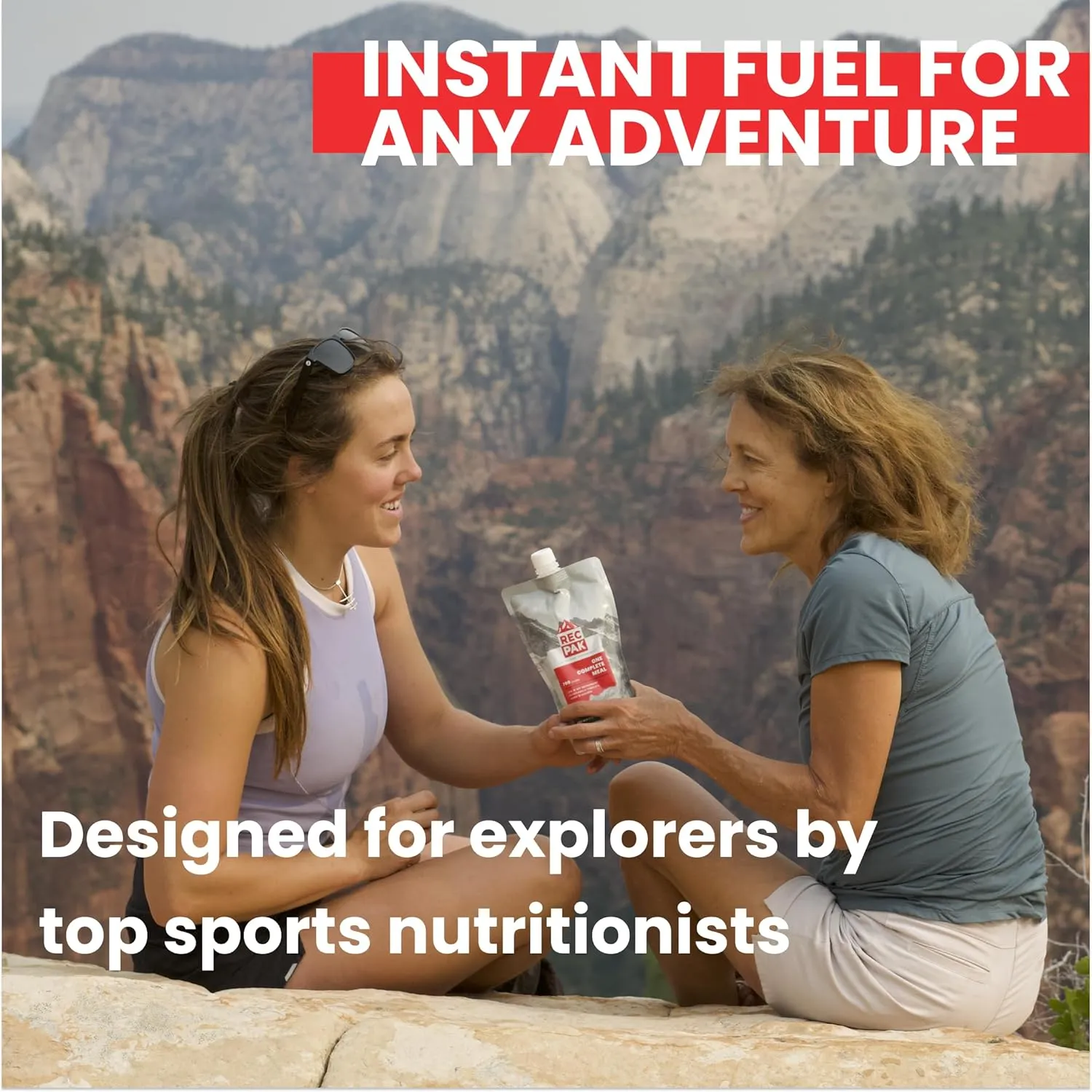 RecPak Performance Ultralight Instant Meals For Your Next Adventure | 700 Cal 42g Protein I Mixed Flavor (6-Pack)