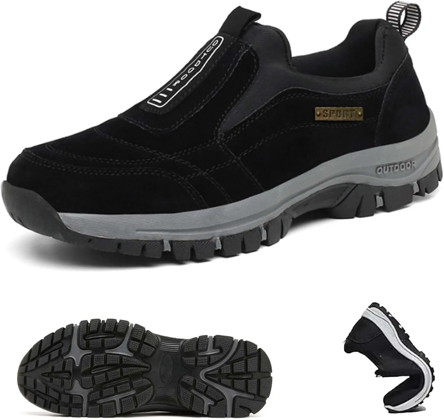 Relieffoot Walking Shoes for Men, Relieffoot Orthopedic Shoes, Relieffoot Shoes Waterproof, Men's Comfortable Waterproof Orthopedic Walking Shoes Hiking Shoes