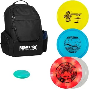 Remix Disc Golf Deluxe Backpack   Disc Set
