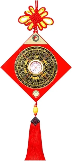 Retro Compass,Feng Shui Compass,Eight Diagrams Plate High-Precision Professional Pure Copper Comprehensive Compass Compass Compass Home Pendant Ancient Chinese Compass (Color : A) (Color : B)