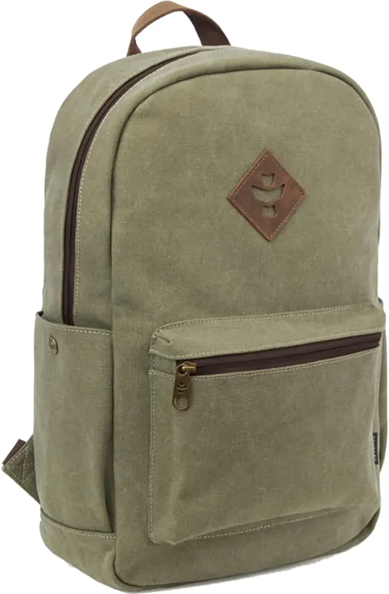 Revelry Supply Explorer - Smell Proof, Water Resistant, Lockable - Backpack 18l Sage