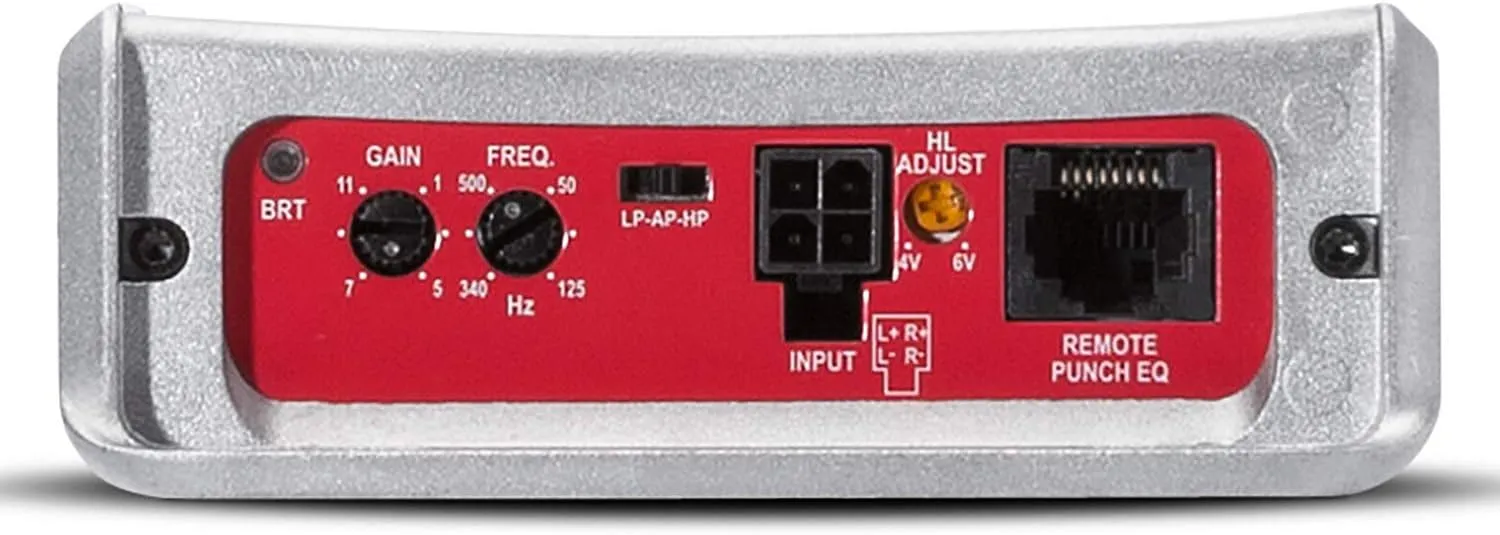 Rockford Fosgate PBR300X2 Punch 300 Watt 2 Channel Boosted Rail Amplifier