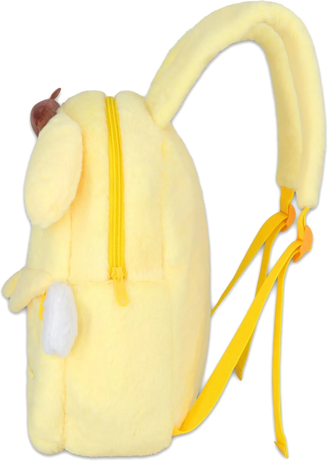 Roffatide Anime Pompom Purin Plush Backpack Cartoon Stuffed Backpack Kawaii Lolita JK Women Bag Birthday Gifts Yellow