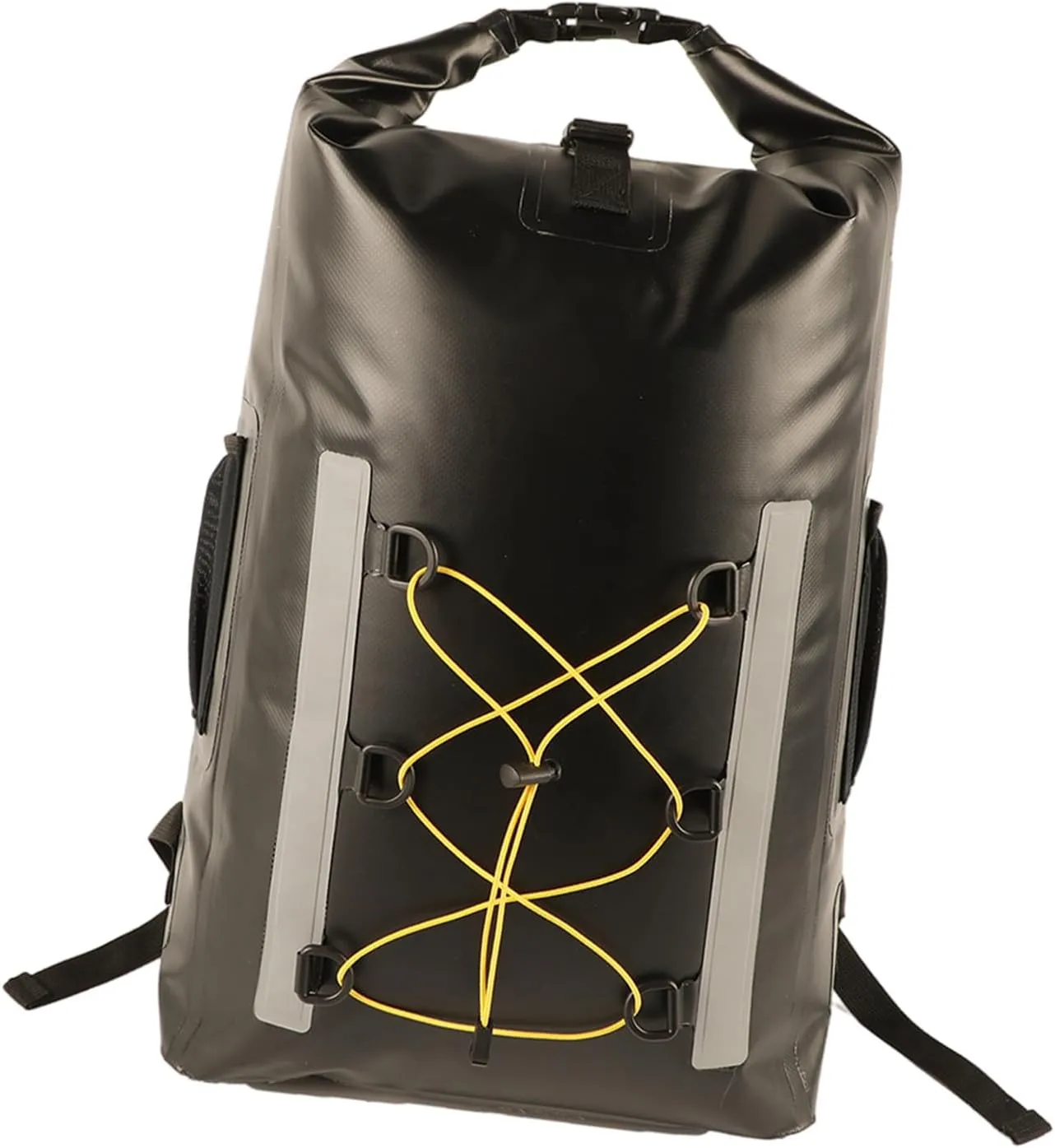 Roll Top Dry Bag for Kayaking Rafting 30L Dry Bag Backpack with Meshes Pocket Water Proof Adjustable Strap Dry Backpack