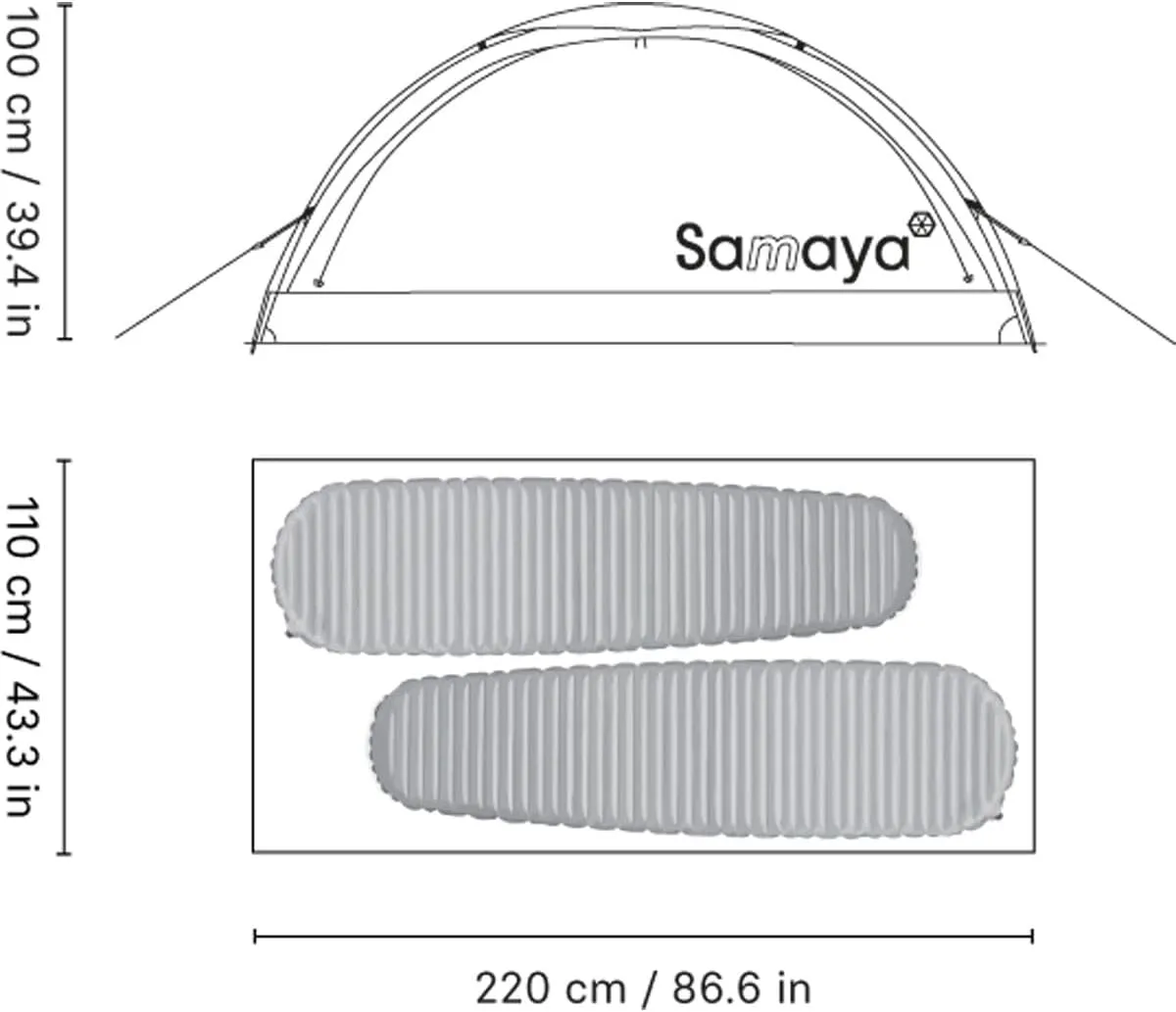 Samaya, Samaya2.0 Tent: 2-Person 4-Season