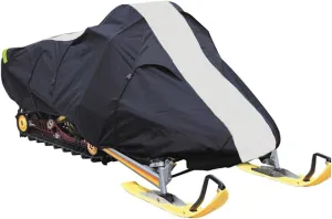 SBU 600D Snowmobile Travel and Storage Cover Compatible for 2005-2005 Model Year Polaris 600 Edge Touring 50TH Anniversary Edition Sleds. Slush and Mud Protection