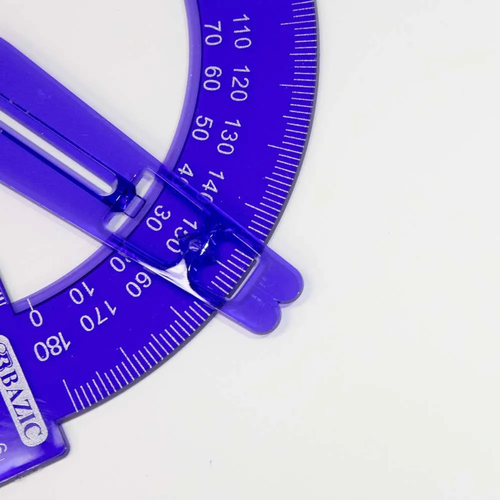 Scale-Arm Compass w/ #2 Wood Pencil & 6" Protractor Set