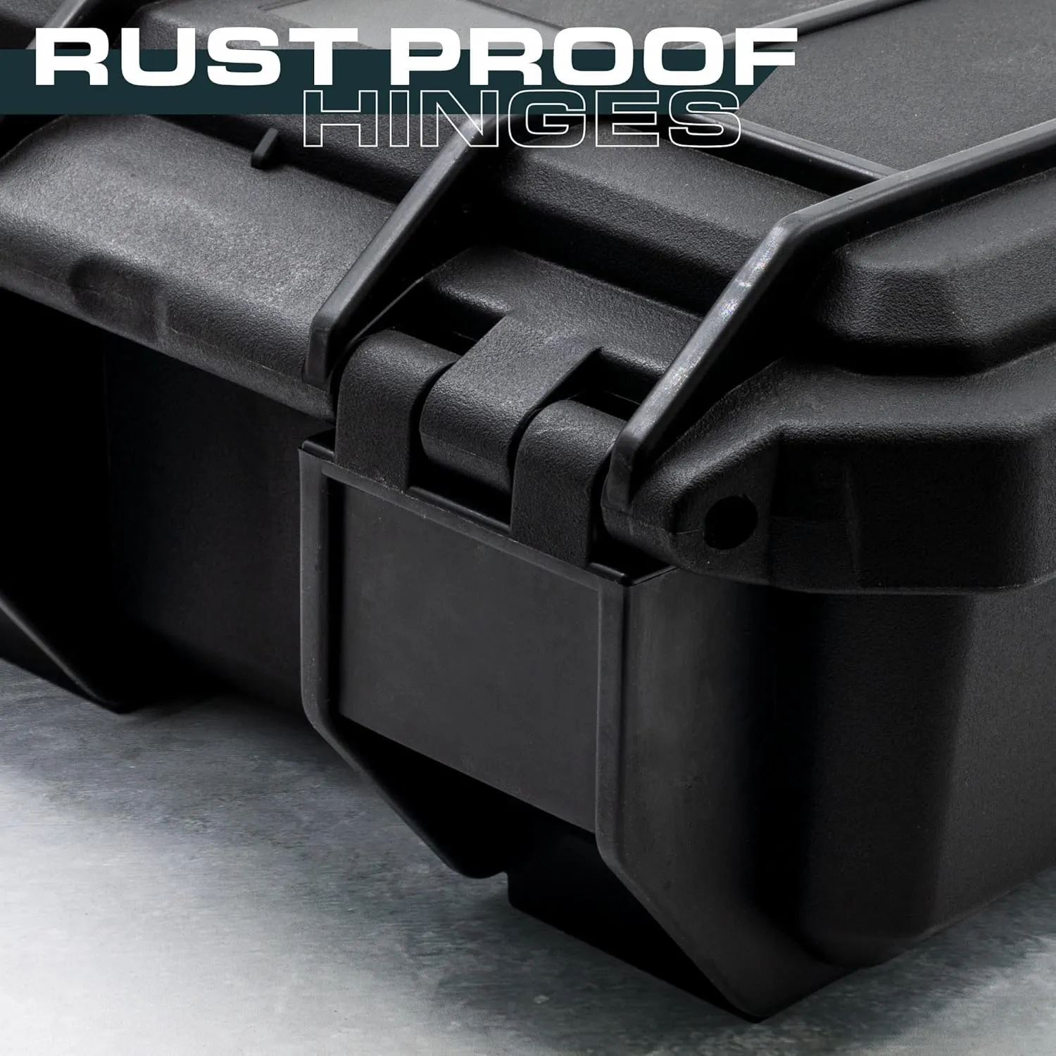 Seahorse 130 Heavy Duty Protective Dry Box Case - TSA Approved/Mil Spec / IP67 Waterproof/USA Made for Cameras, Action Cameras, Ammo, First Aid Kits