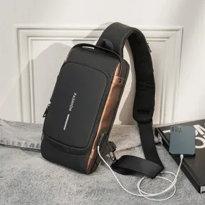 Secure Anti-Theft Leather Bag