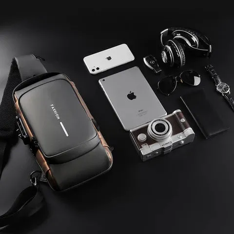 Secure Anti-Theft Leather Bag