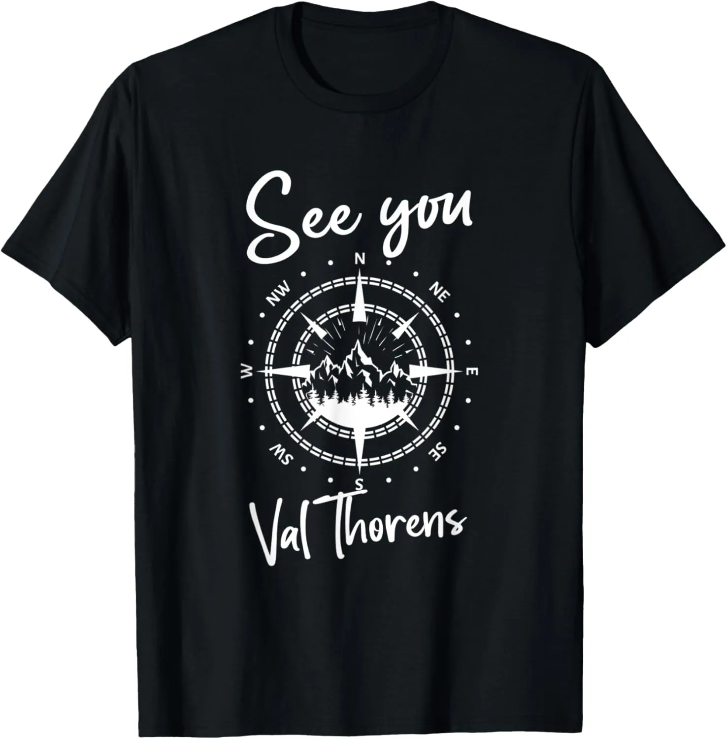 See You In Val Thorens France Hiking Vacation Ski T-Shirt
