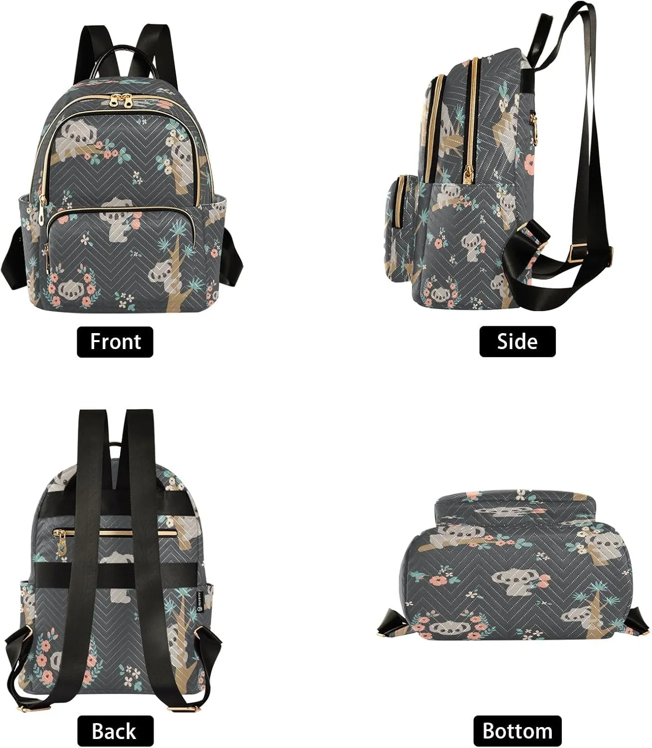senya Korala Women Backpack Purse Travel Daypack Shoulder Bag