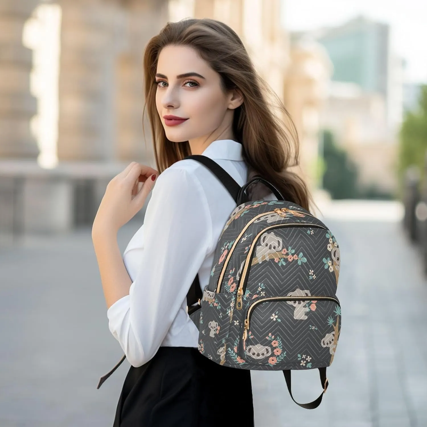 senya Korala Women Backpack Purse Travel Daypack Shoulder Bag