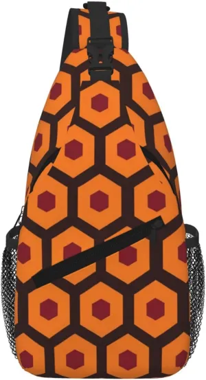 Shining Overlook Print Cross Chest Bag Diagonally - High-Capacity For Short Trips, Work, And Daily Use
