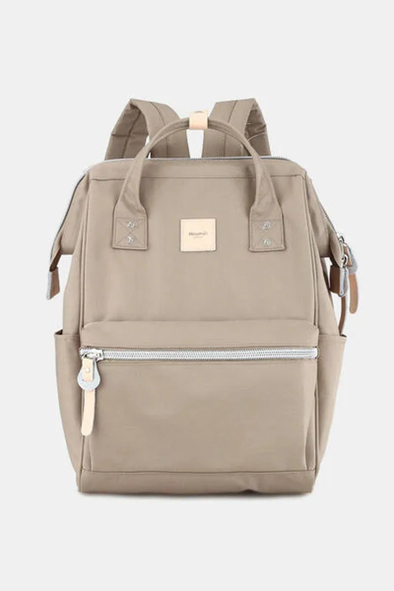 SHVANI Himawari Water Resistant Canvas Backpack Bag with Side Pockets