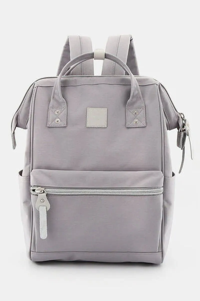 SHVANI Himawari Water Resistant Canvas Backpack Bag with Side Pockets