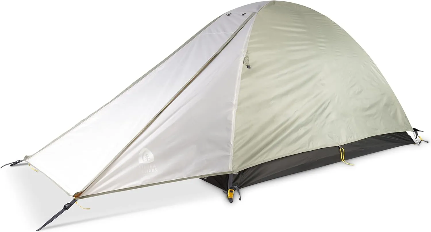 Sierra Designs Lost Coast 2 Tent - Great for Backpacking and Camping - 2 Person - Aluminum Tent Poles - Includes a Burrito Bag for Storage