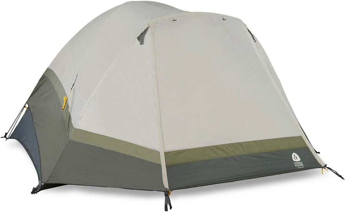 Sierra Designs Tabernash 2/4/6 Person Tent for Camping - Easy Setup – Includes a Waterproof Removable Rain Fly, Ready for Any Conditions - Included Burrito Bag for Quick and Easy Storage