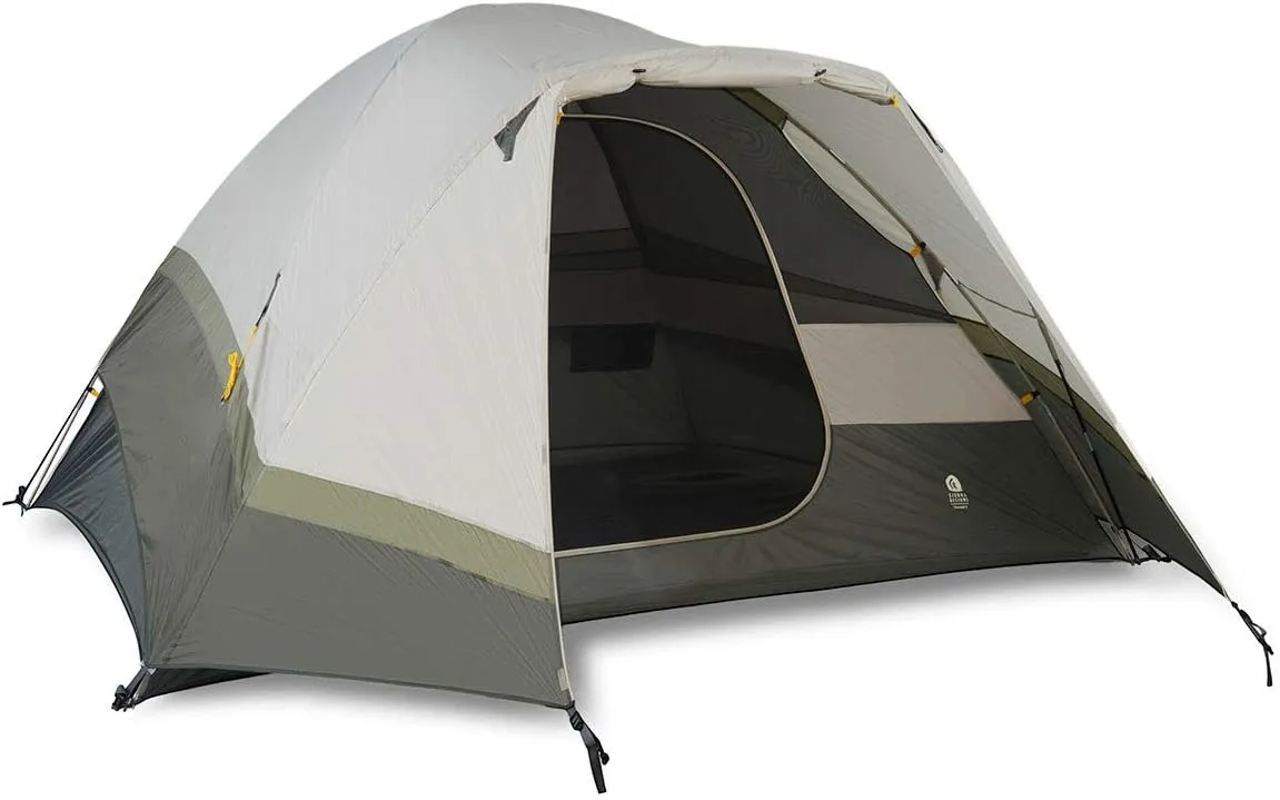 Sierra Designs Tabernash 2/4/6 Person Tent for Camping - Easy Setup – Includes a Waterproof Removable Rain Fly, Ready for Any Conditions - Included Burrito Bag for Quick and Easy Storage
