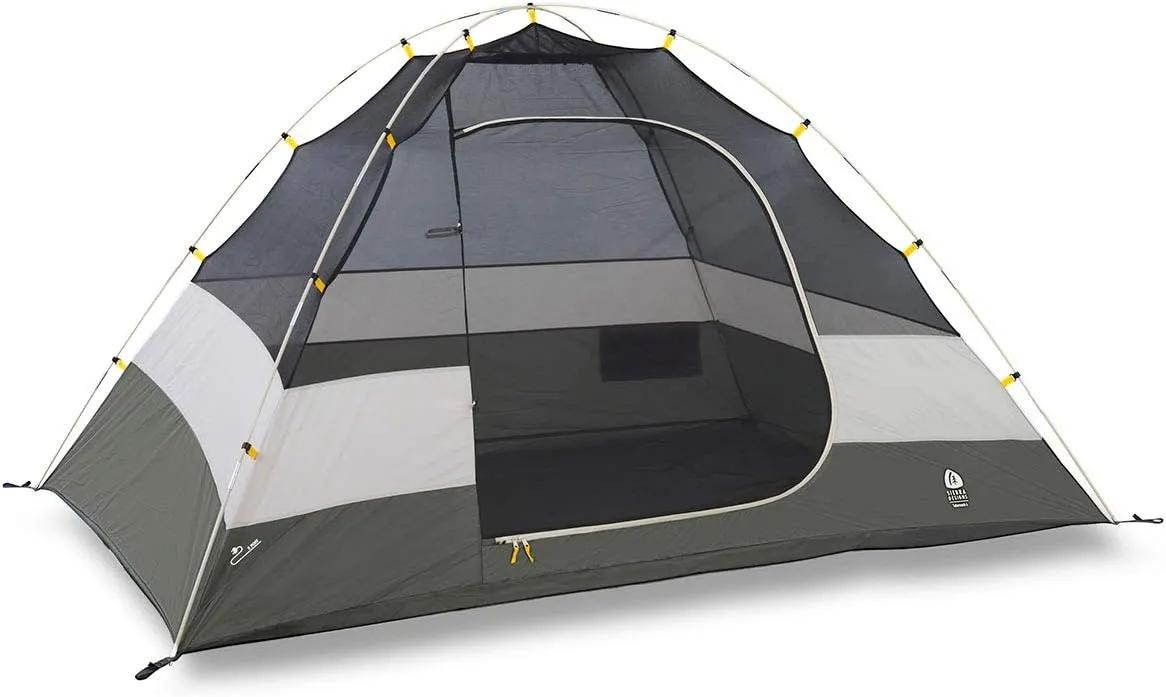 Sierra Designs Tabernash 2/4/6 Person Tent for Camping - Easy Setup – Includes a Waterproof Removable Rain Fly, Ready for Any Conditions - Included Burrito Bag for Quick and Easy Storage