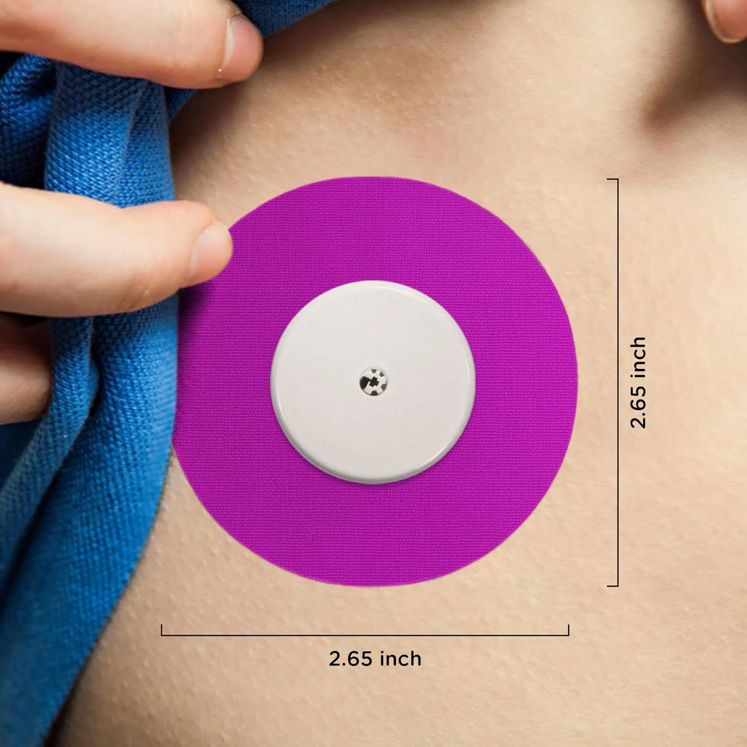 SIMPATCH Adhesive Patch - Pack of 30 - Multiple Colors Available (Purple)