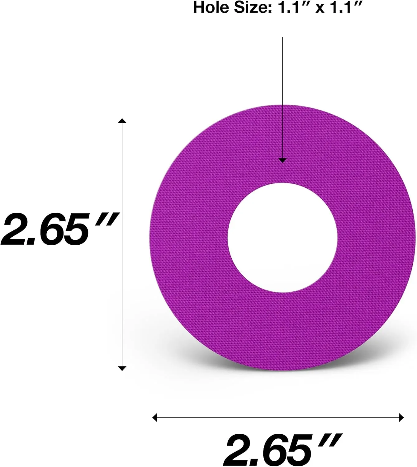 SIMPATCH Adhesive Patch - Pack of 30 - Multiple Colors Available (Purple)