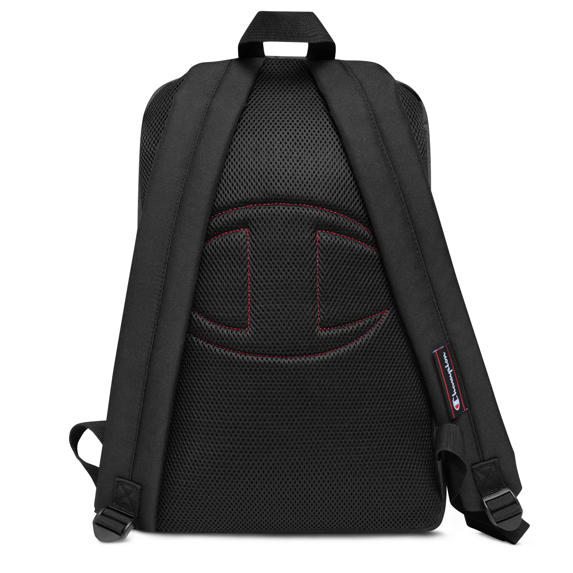 Skeletal Tiki Embroidered Champion Backpack