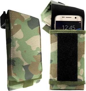 Smartphone Strap Pack - Backpack Shoulder Strap Pocket (Multicam) - Backpack Attachment for Hunters, Hikers and Travelers
