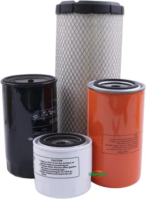 Solarhome Maintenance Service Filter Kit Compatible with Kioti Compact Tractor Parts CK3510H CK4010H HST