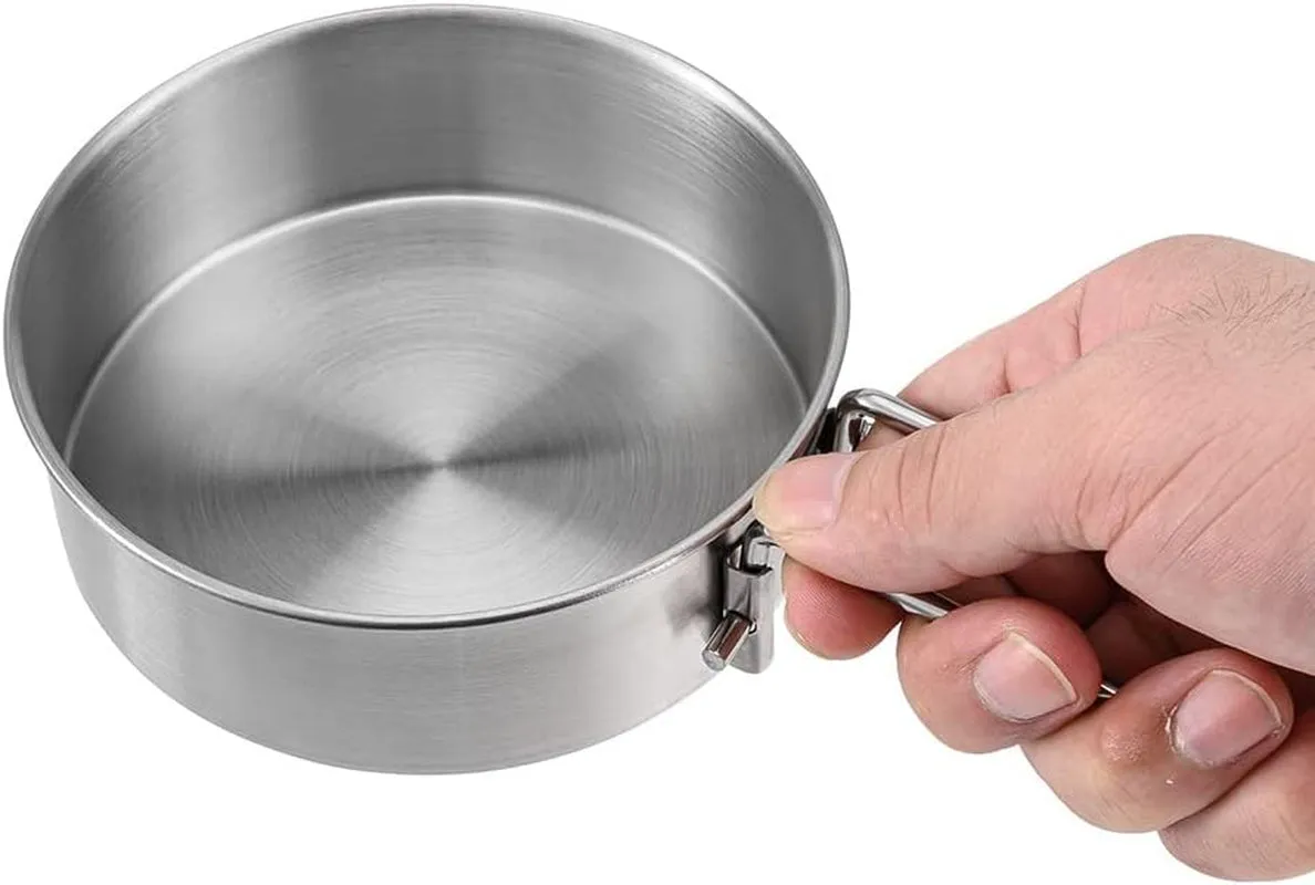 Stainless Steel Cooking Set Lightweight