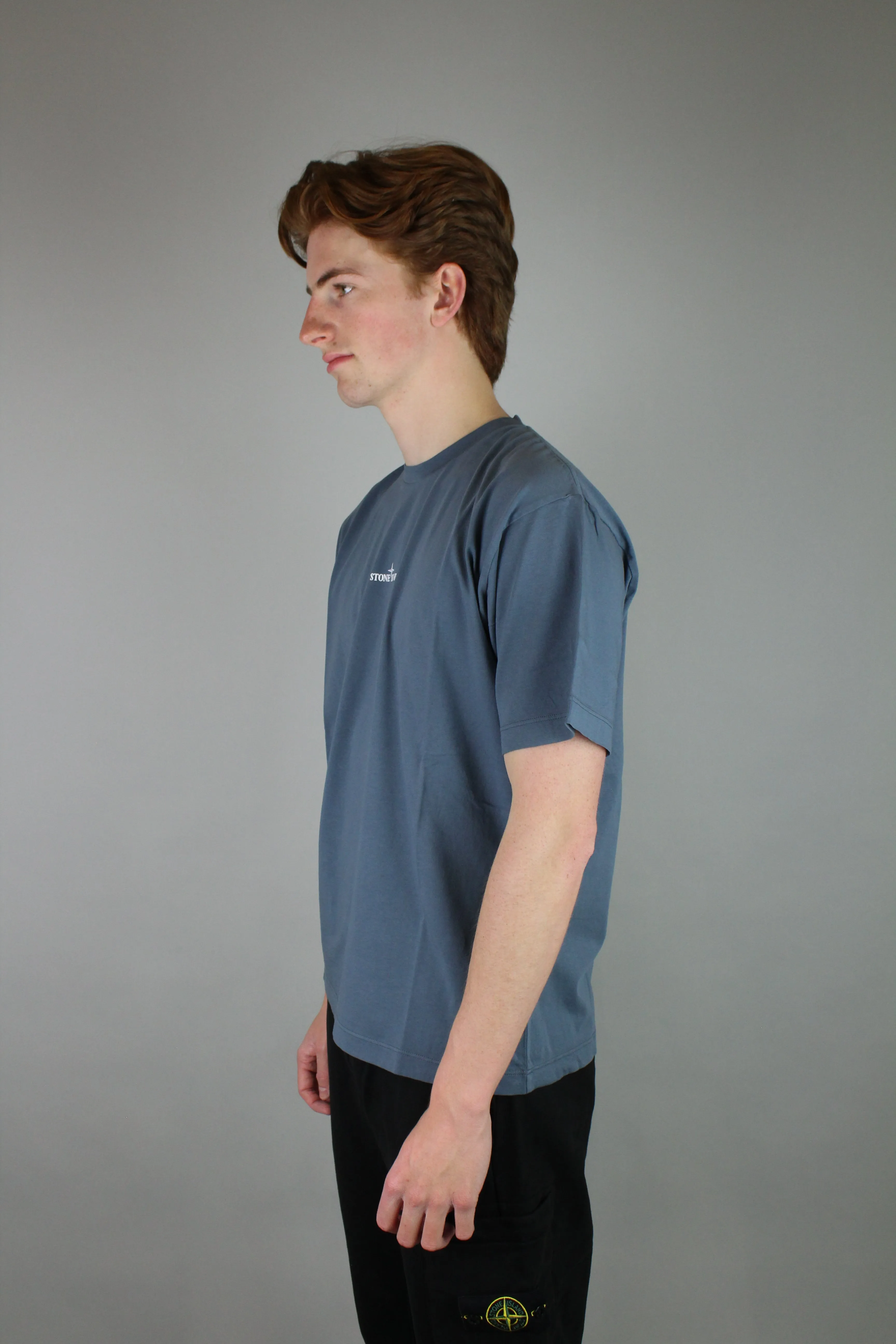 Stone Island Compass Logo T-Shirt 'Dark Blue'