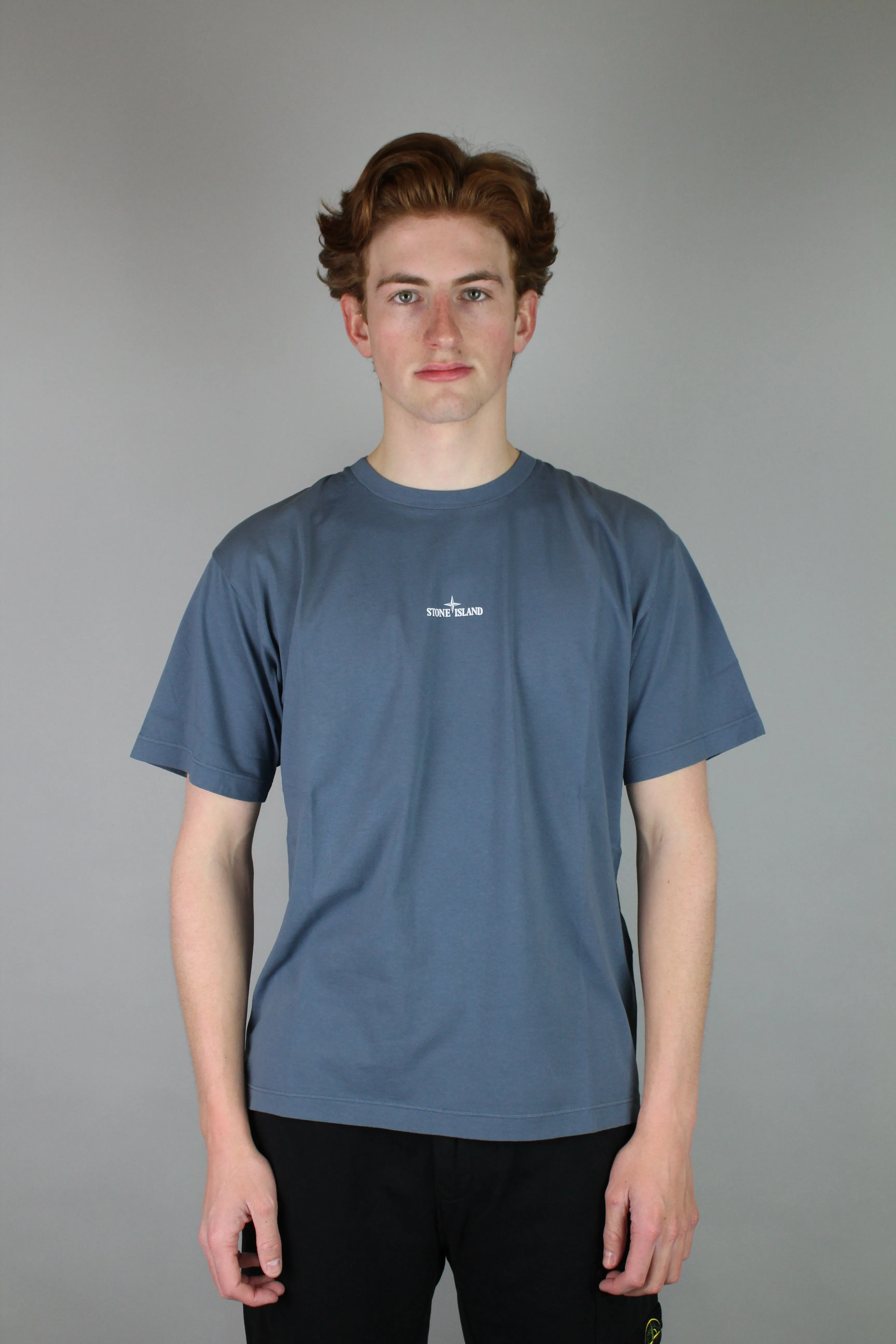 Stone Island Compass Logo T-Shirt 'Dark Blue'