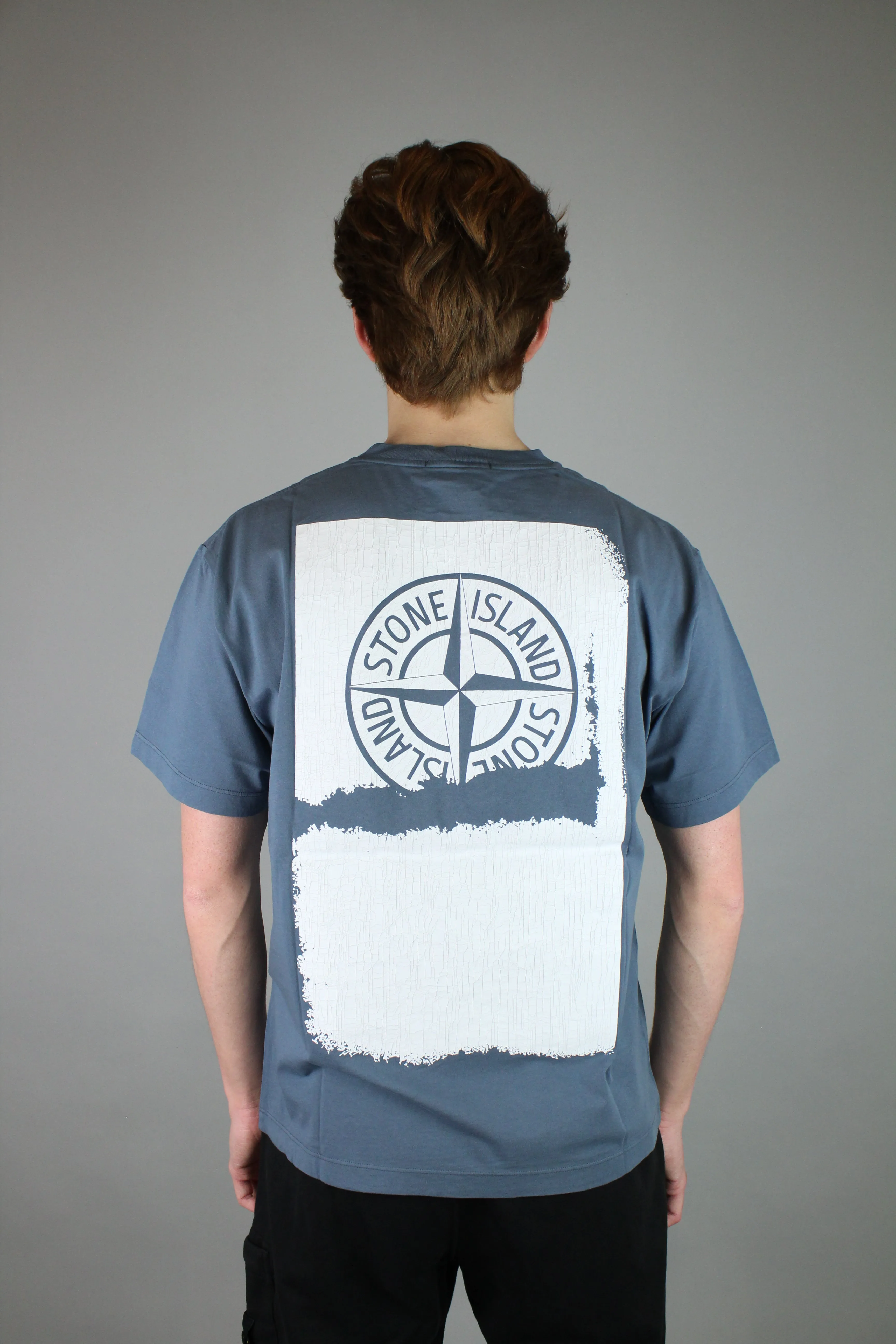 Stone Island Compass Logo T-Shirt 'Dark Blue'