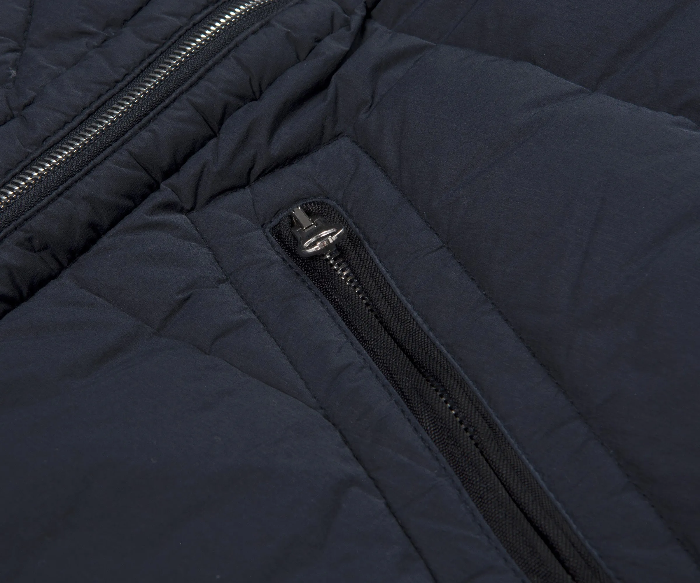 Stone Island Seamless Tunnel Down Gilet Navy