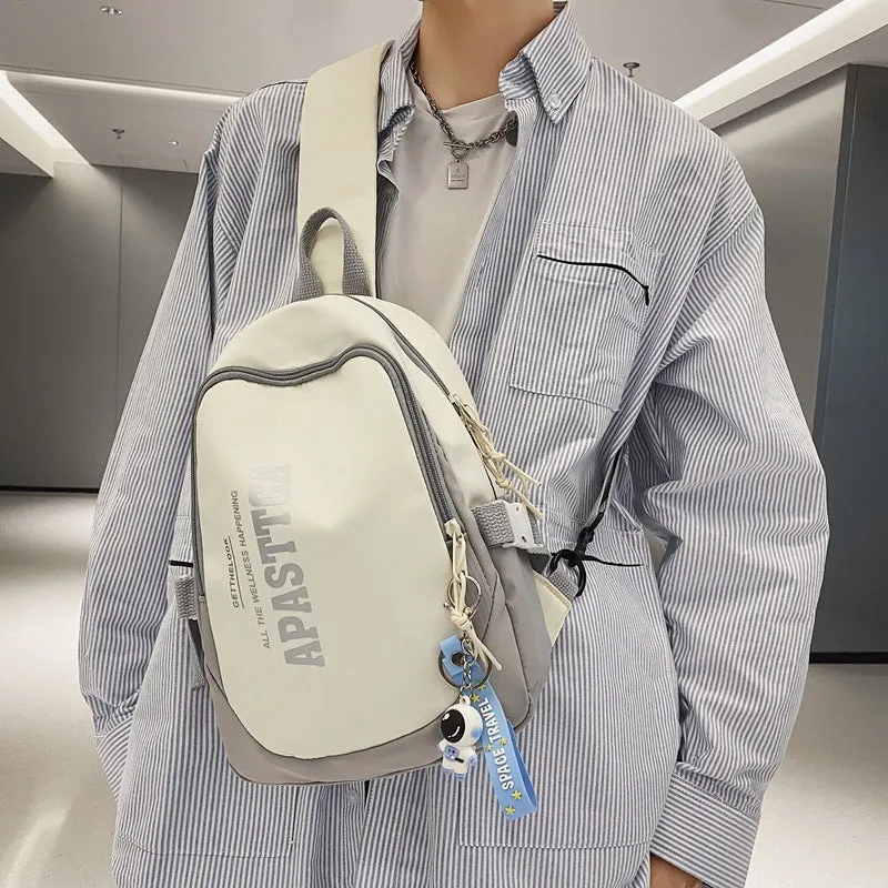 Stylish Men's Large Capacity Fashion College Men's Chest Bags