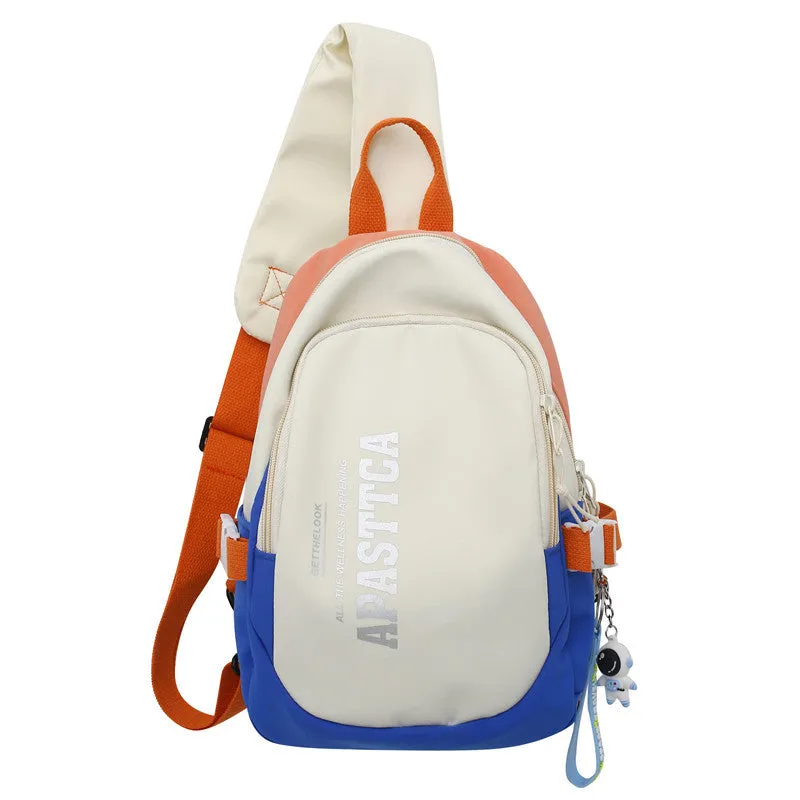 Stylish Men's Large Capacity Fashion College Men's Chest Bags