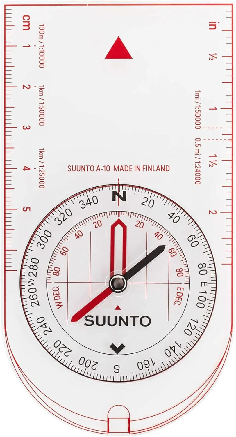 Suunto Manual Instructional Compass (20cm)